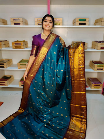 Sravanamasam sale gadwal silk