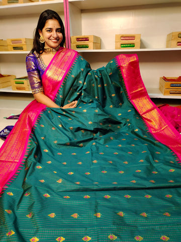 50% offer gadwal silk saree