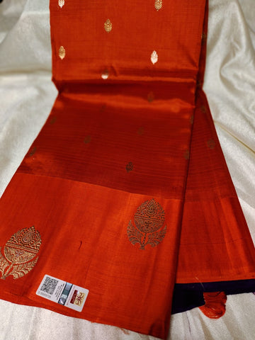 100% silk mark certified green Mango silk saree