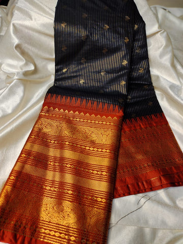 Vitange gadwal silk