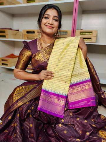 Vitange gadwal silk saree