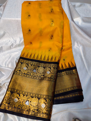 Vitange gadwal silk
