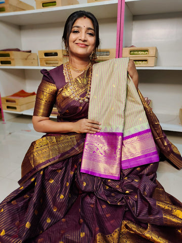 Vitange gadwal silk saree