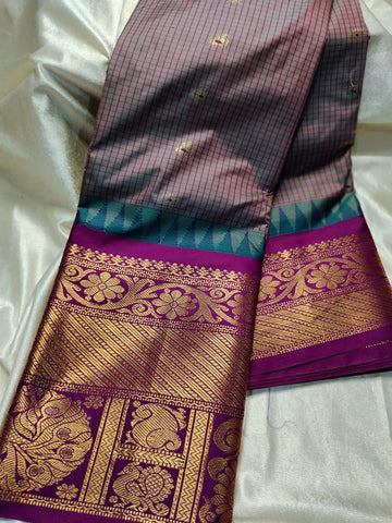 Ashadam gadwal silk sareel