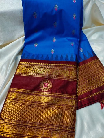 Vintage gadwal silks