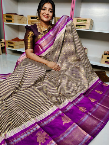 Vitange gadwal silk saree