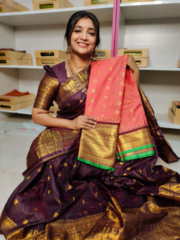 Vitange gadwal silk saree