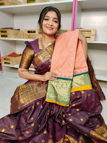 Vitange gadwal silk saree