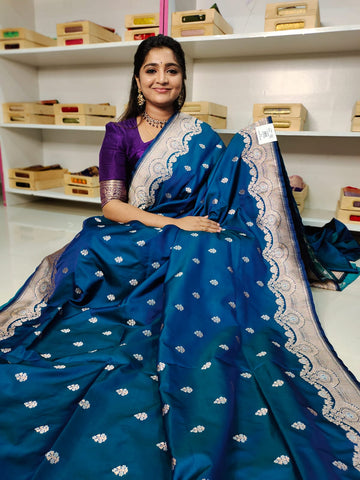 Katan banarasi silk