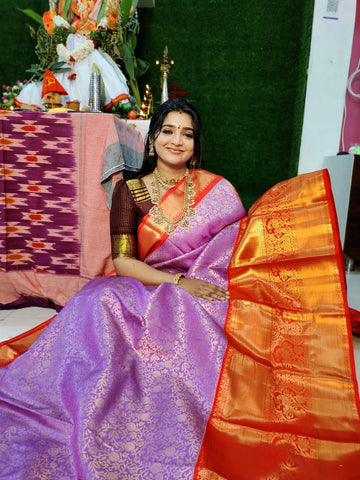 Lavender kanchi