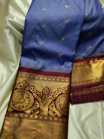 Ashadam gadwal silk sareel