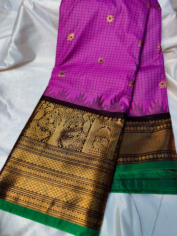 Vitange gadwal silk