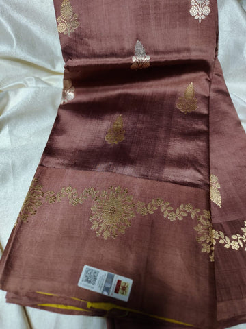 100% silk mark certified green Mango silk saree