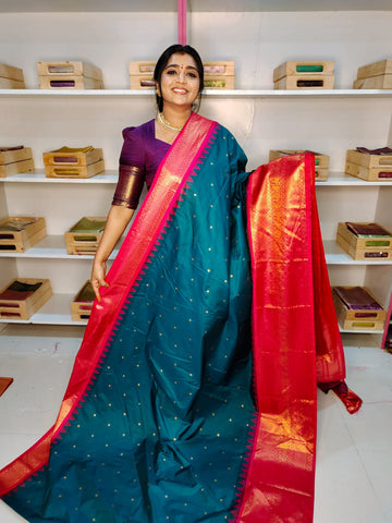 Sravanamasam sale gadwal silk