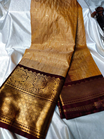Vitange gadwal silk