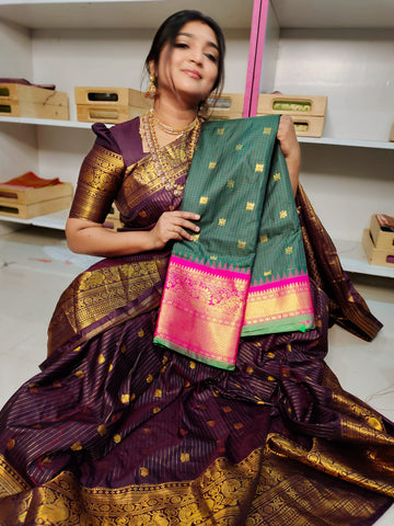Vitange gadwal silk saree