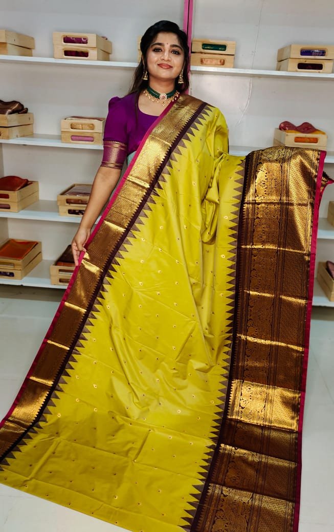 Premium Gadwal Silk Saree