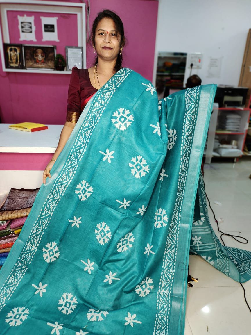 lenine cotton Saree