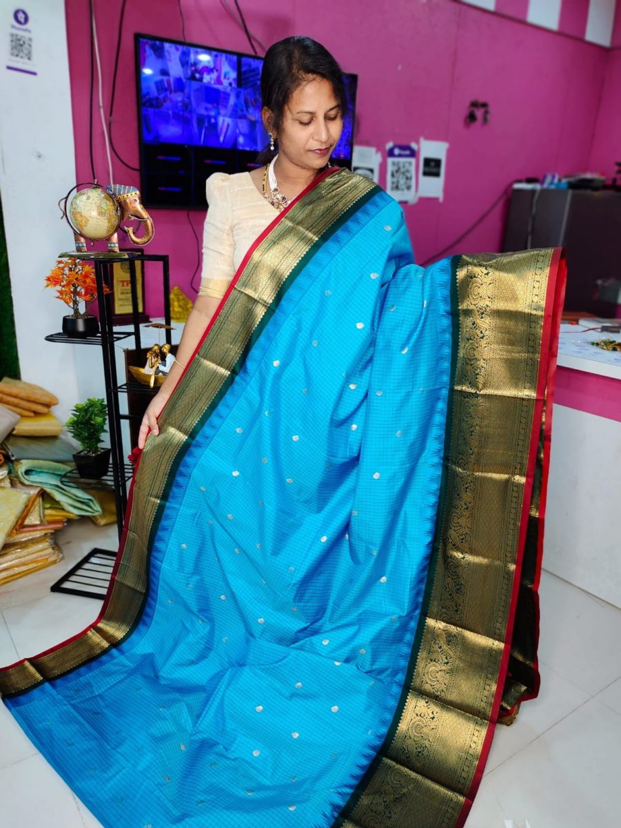 ప్రీమియం గద్వాల్ సిల్క్