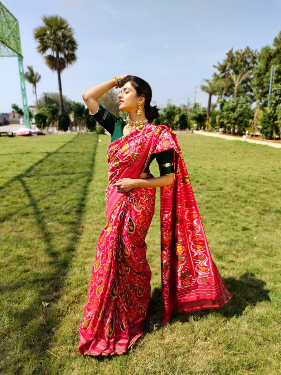 100% silk Mark certification 
ikkat patola sarees