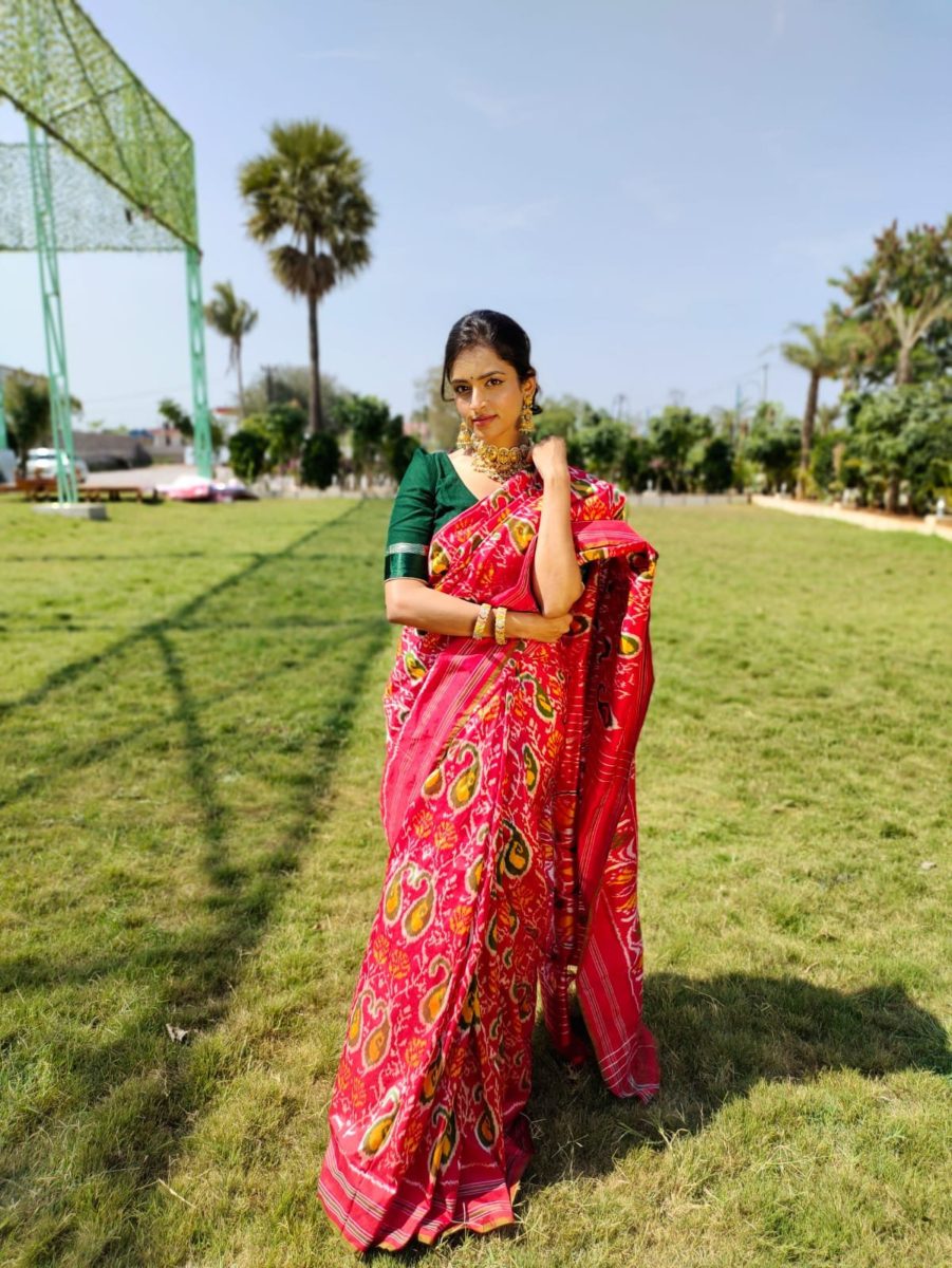 100% silk Mark certification 
ikkat patola sarees