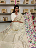 Banarasi pure tishu paithani Silk Saree