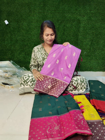 Banarasi chiniya Silk Saree