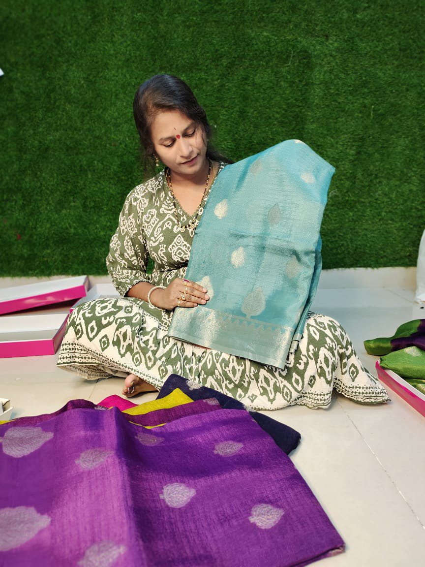 Zute Silk Saree