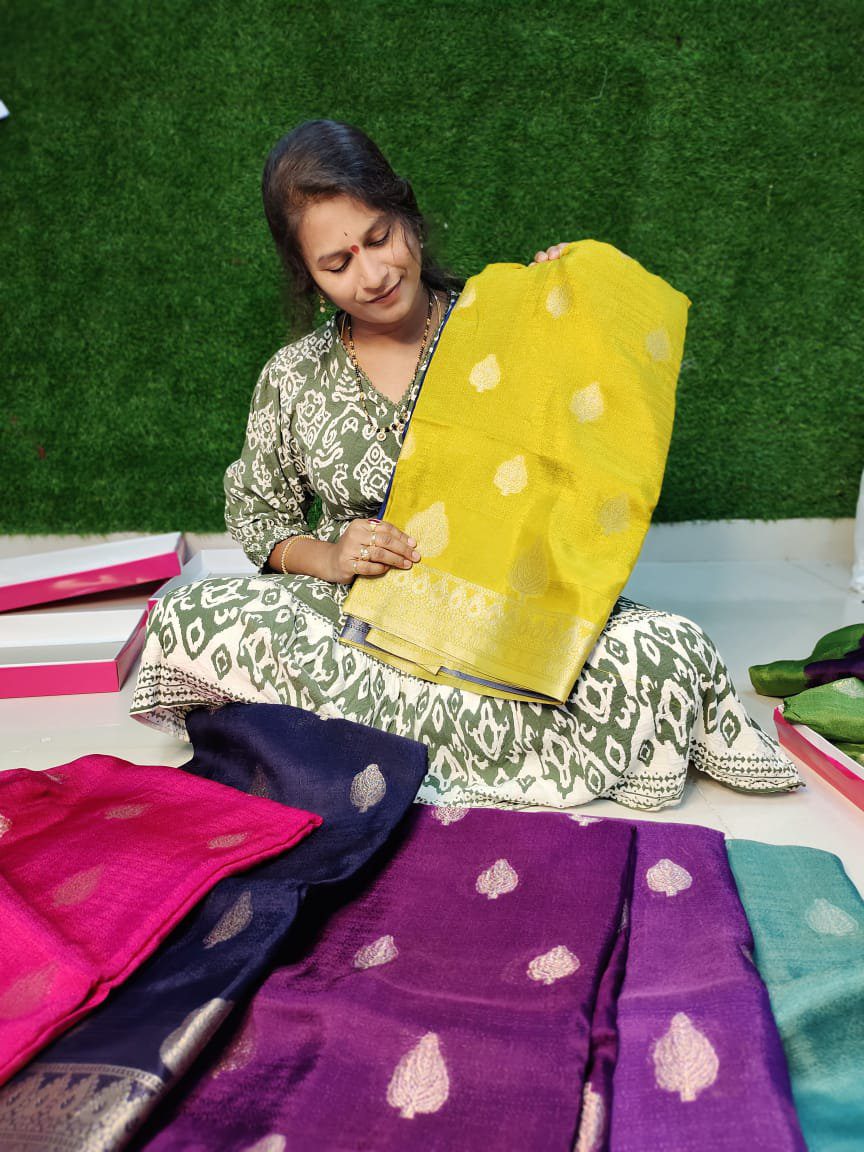 Zute Silk Saree