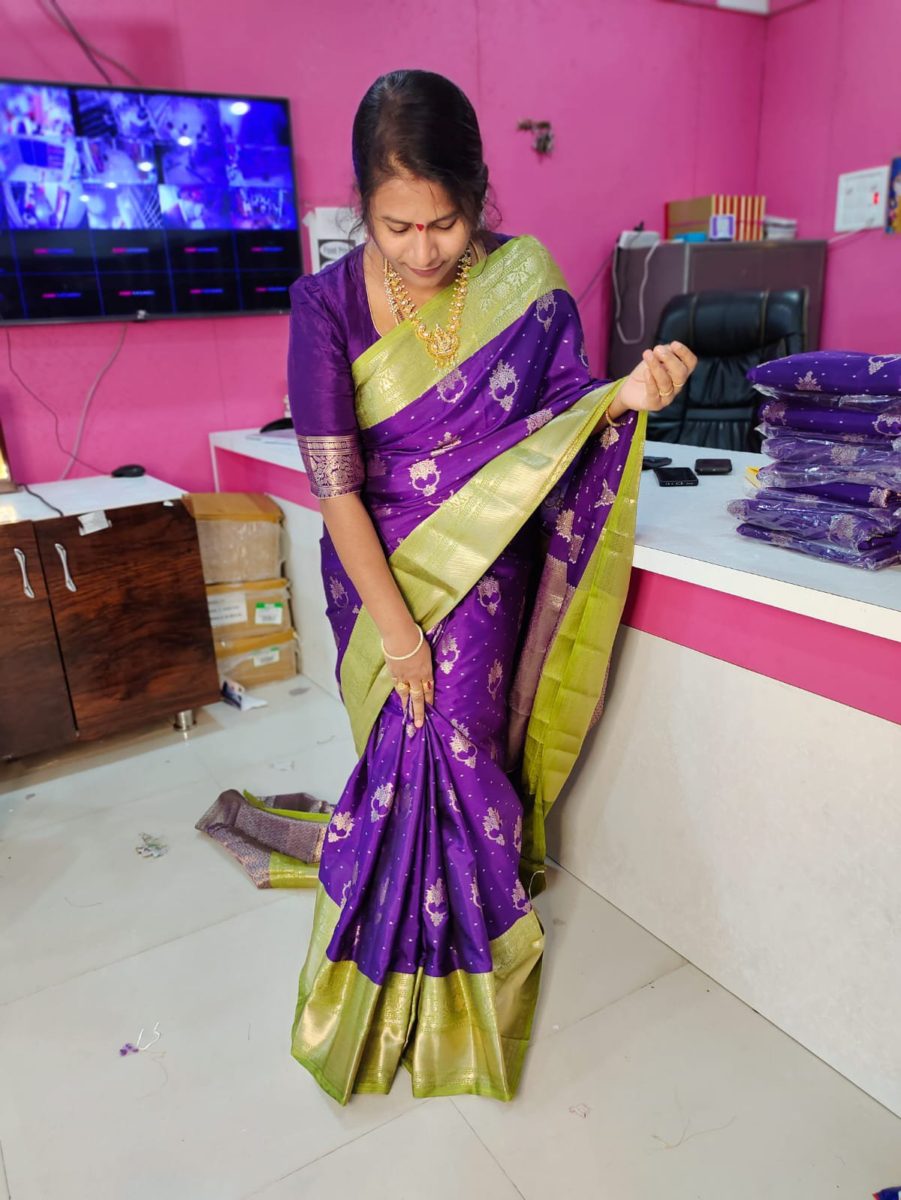 Soft banarasi silk sarees