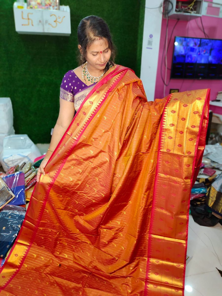 Gadwal Silk Saree