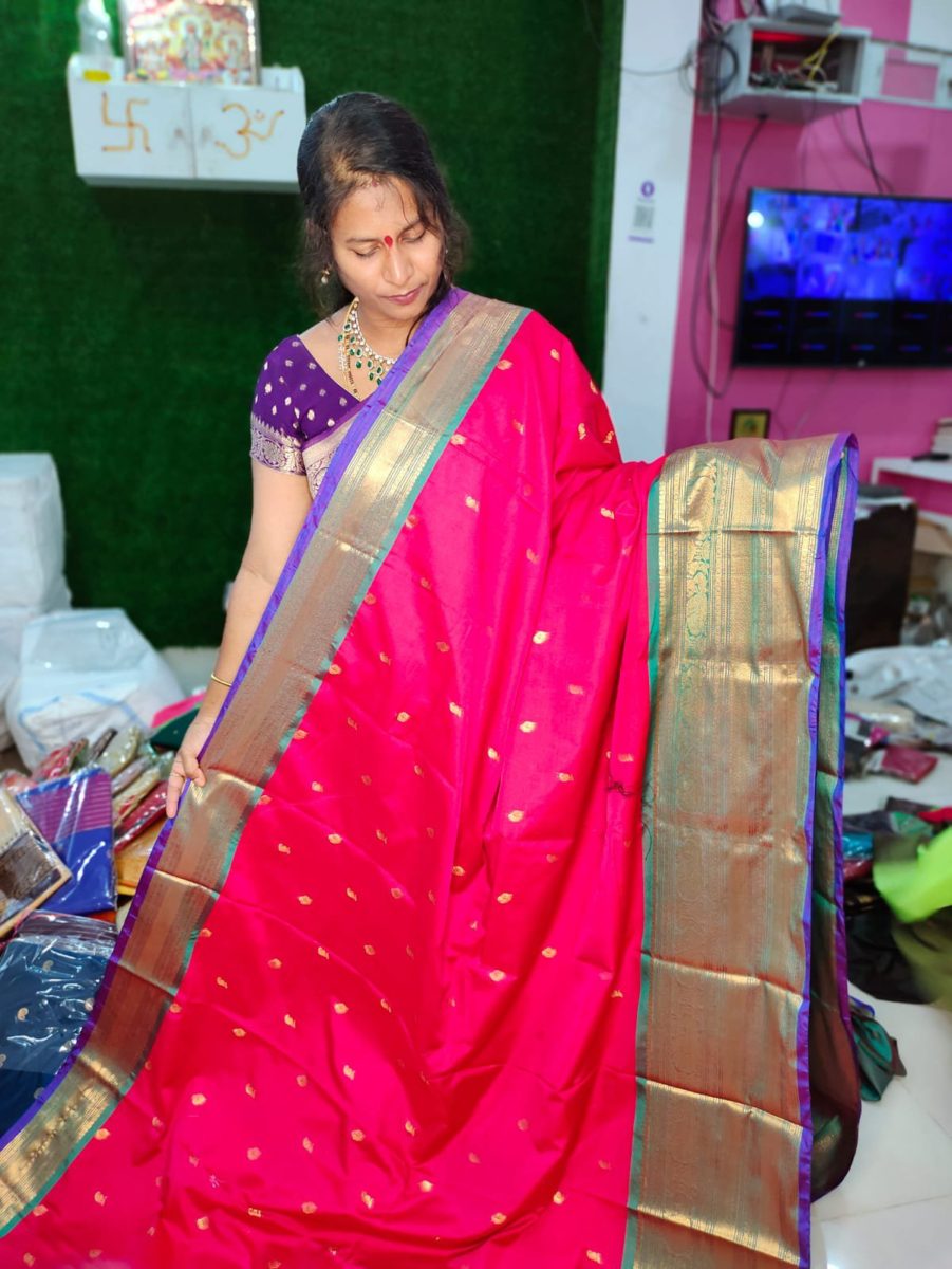 Gadwal Silk Saree