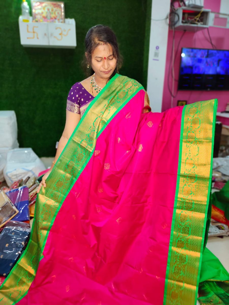 Gadwal Silk Saree
