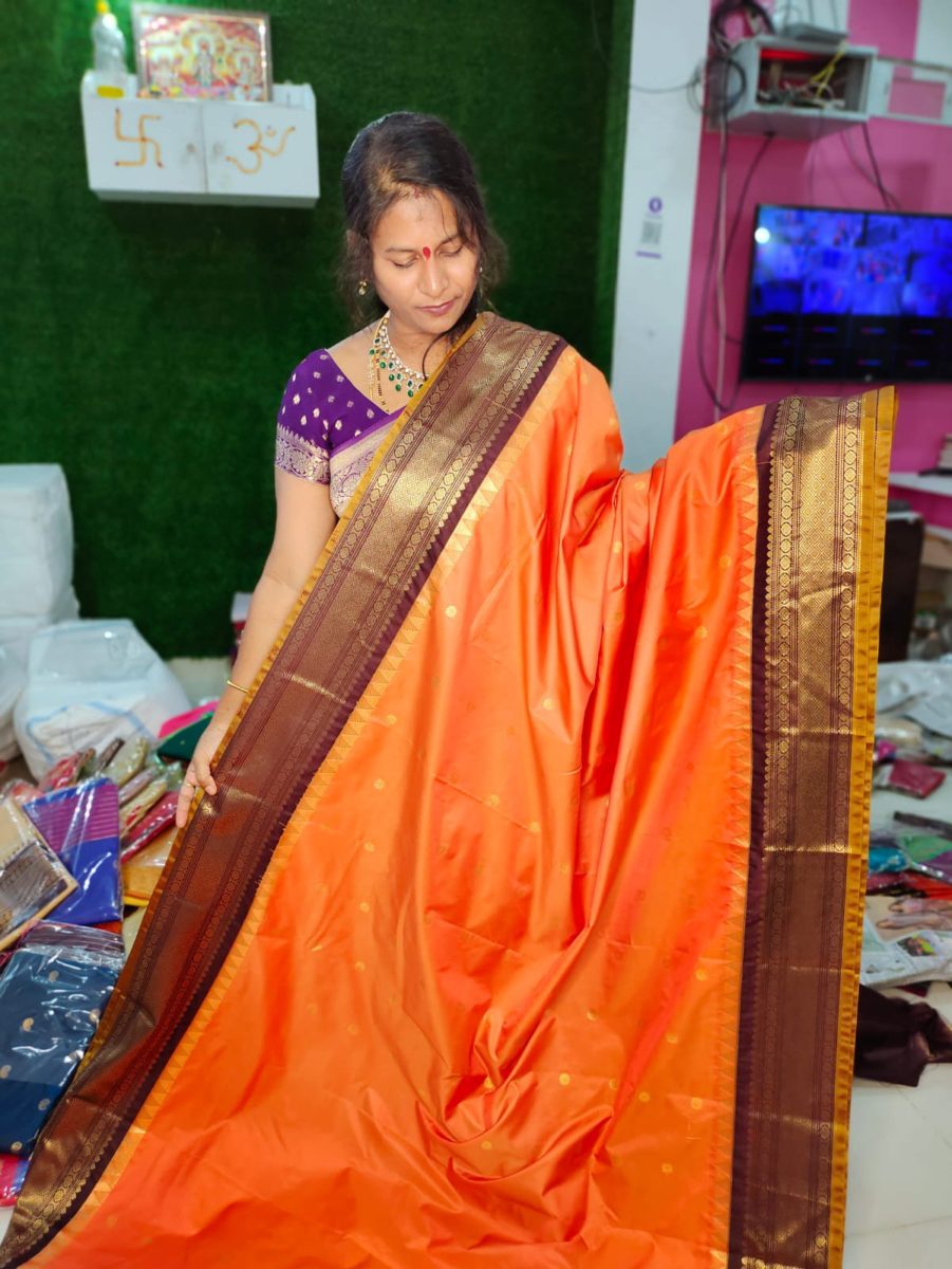 Gadwal Silk Saree