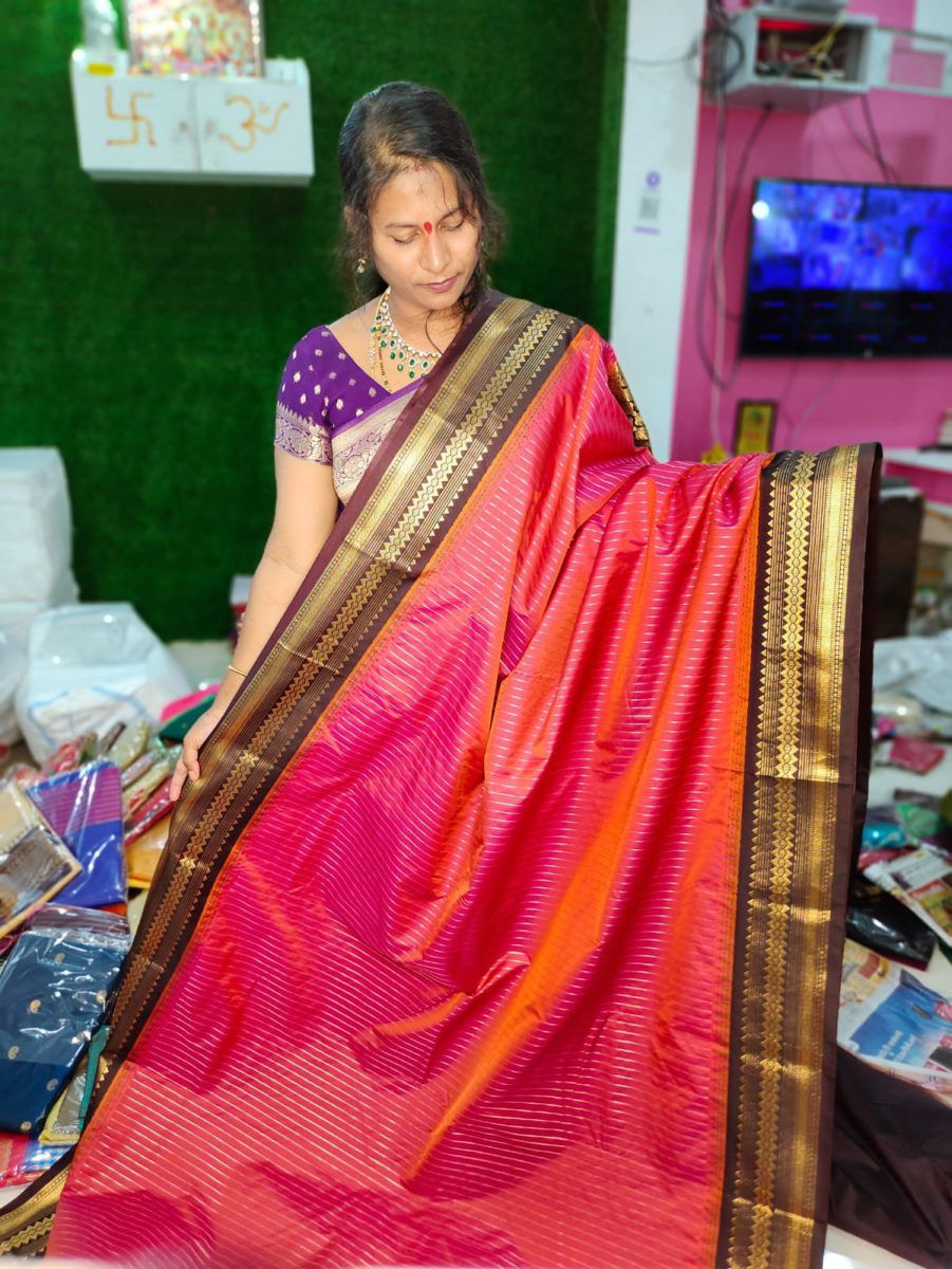 Gadwal Silk Saree