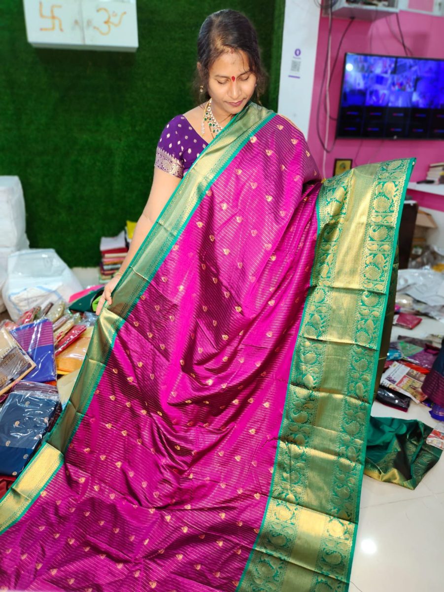 Gadwal Silk Saree