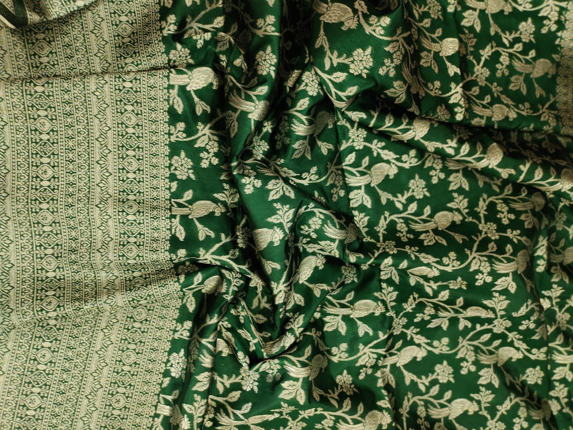 Soft banarasi Silk Saree