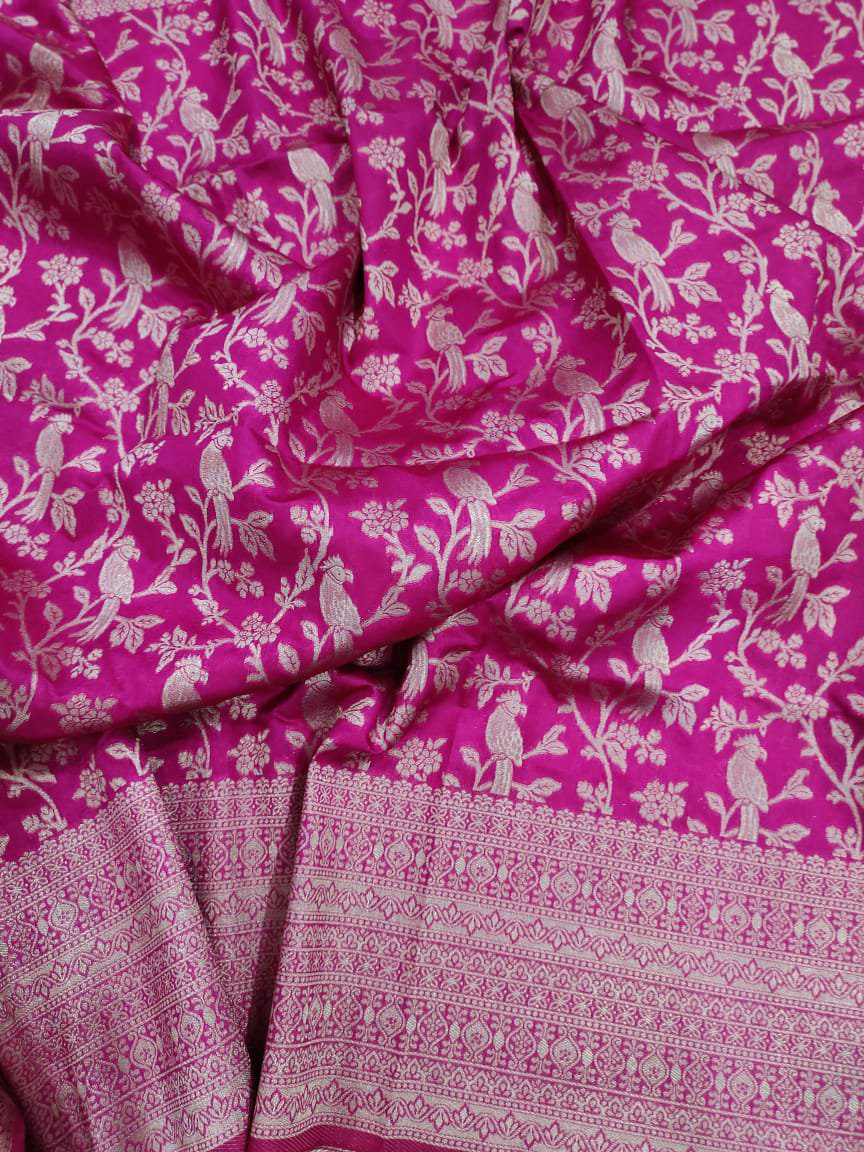 Soft banarasi Silk Saree