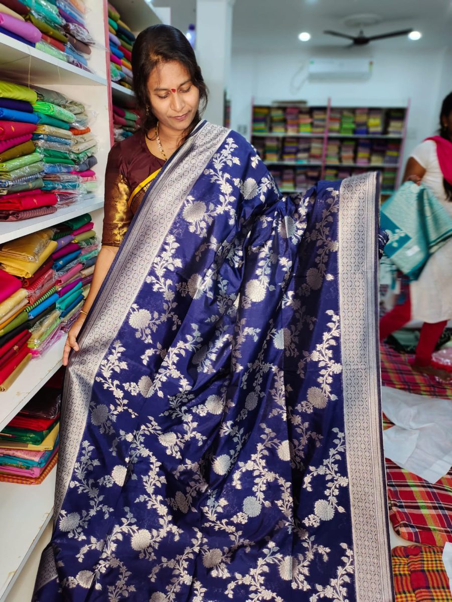 Soft banarasi silk sarees