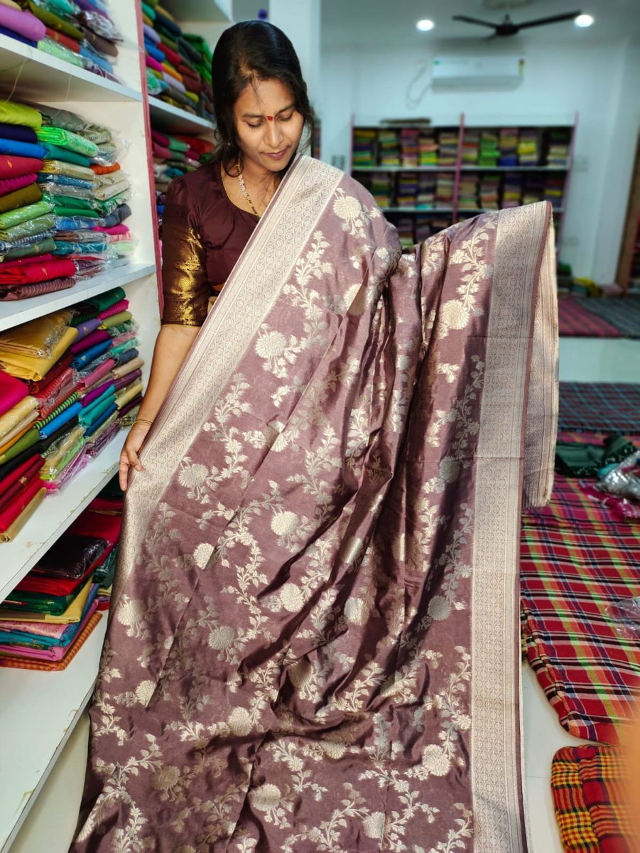 Soft banarasi silk sarees
