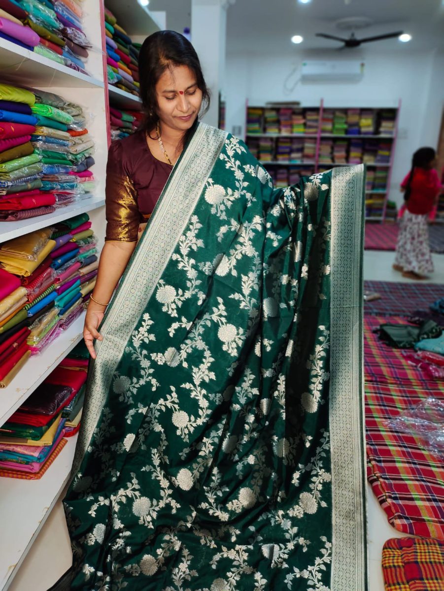 Soft banarasi Silk Saree