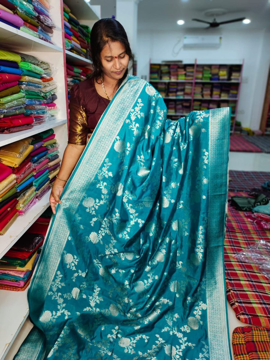 Soft banarasi silk sarees
