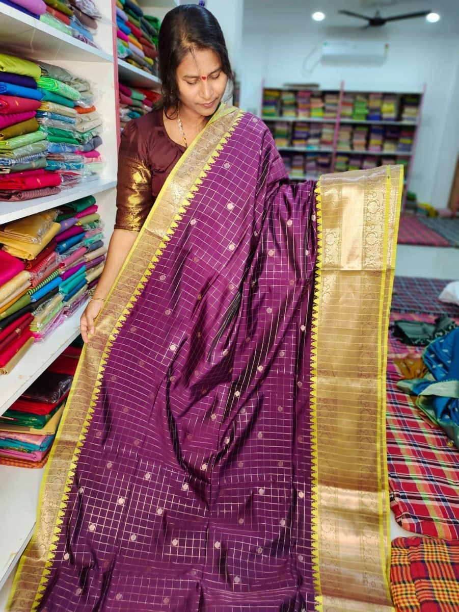 Gadwal silk sarees