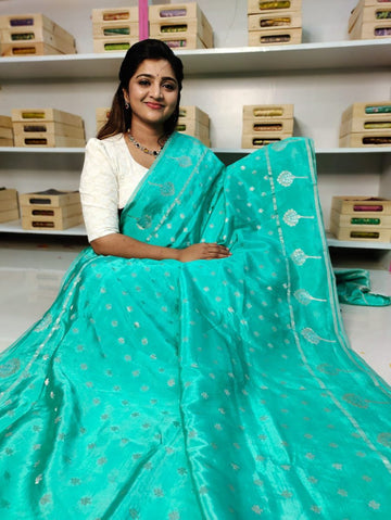 Raw mango Silk Saree