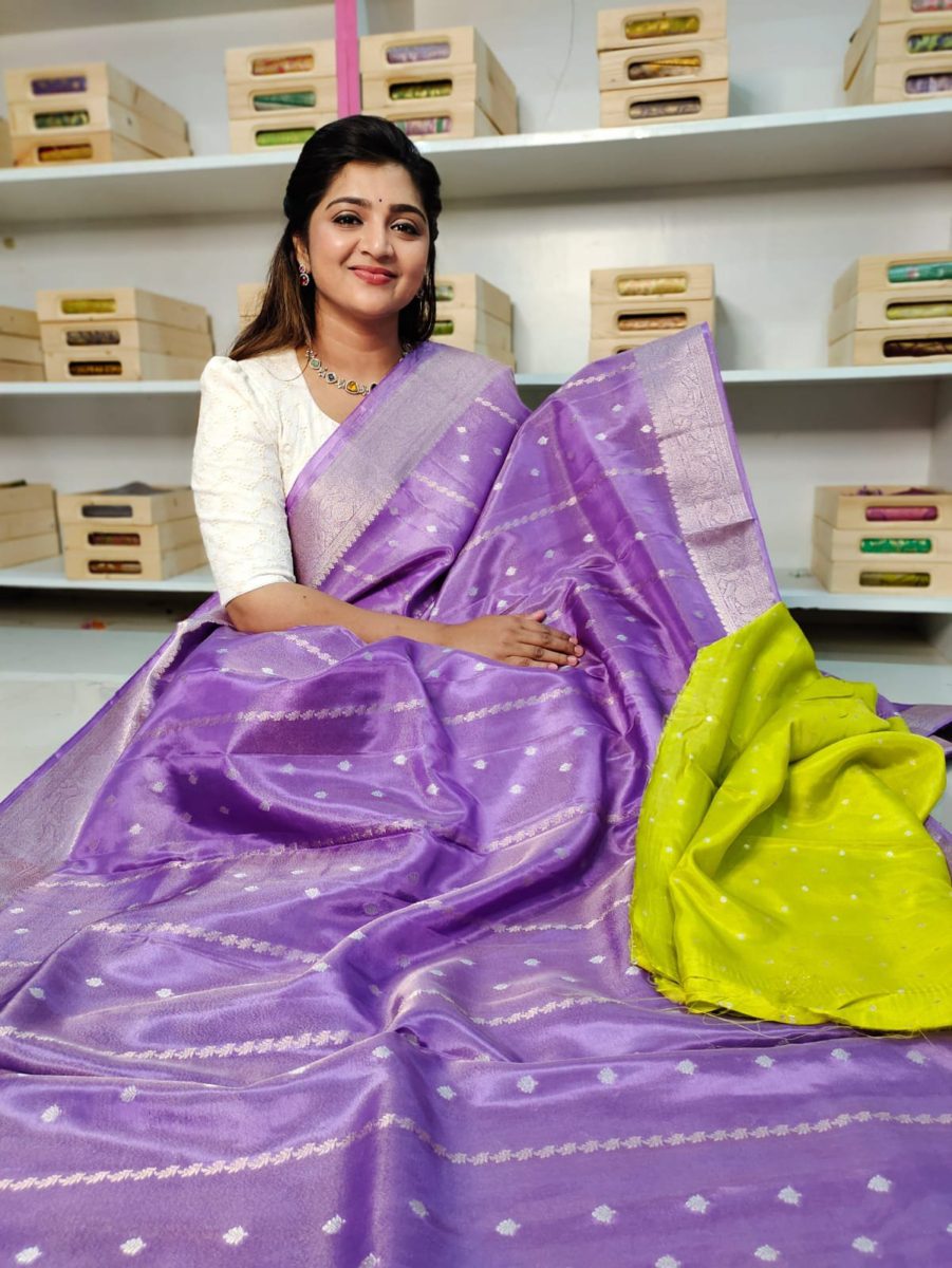 Rawmango tishu Silk Saree