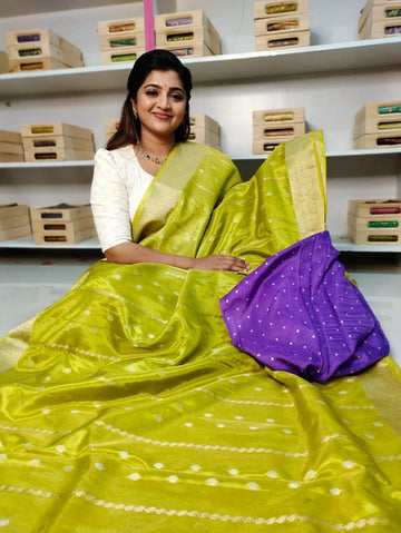 Rawmango tishu Silk Saree