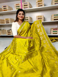 Raw mango silk sarees