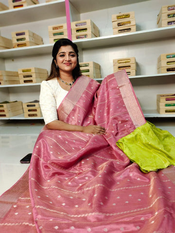 Raw mango Silk Saree