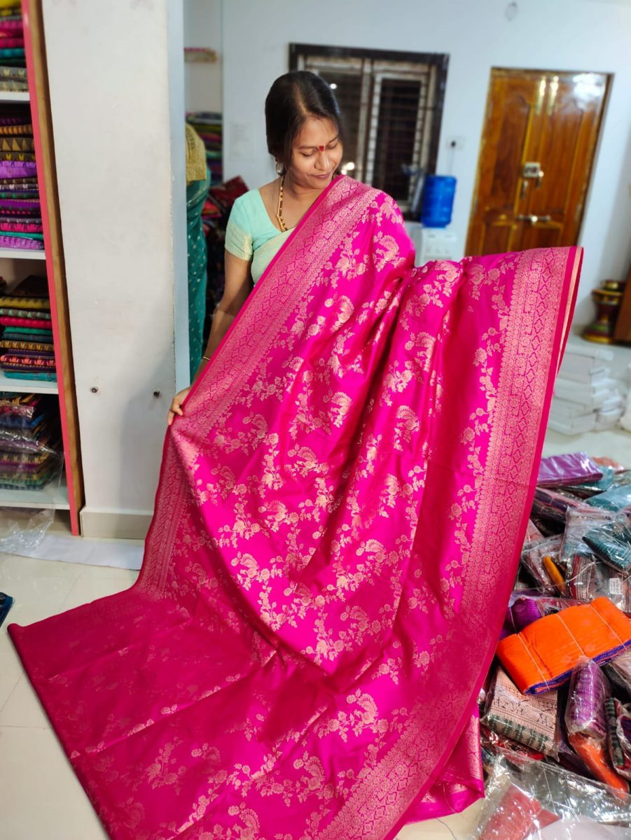 Soft banarasi silk sarees