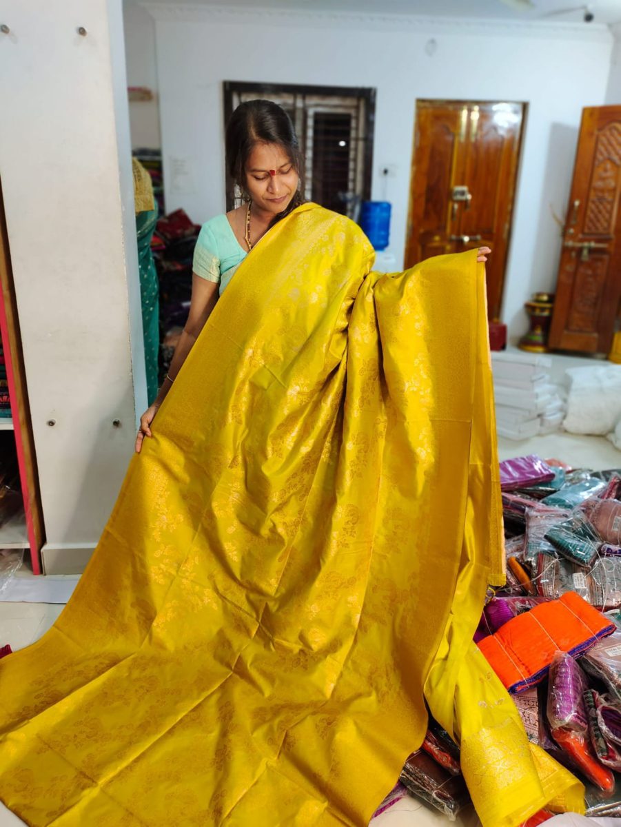 Soft banarasi silk sarees